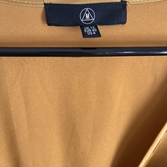 Bodysuit Mustard Bell Sleeve size 8 - Picture 3 of 7